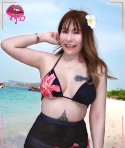 honeymintra ฮันนี มินตรา กับชุดว่ายน้ำริมชายหาด